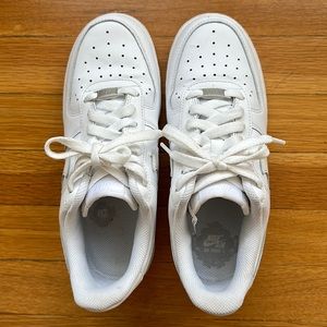 Nike Air Force Ones, size 7 women
